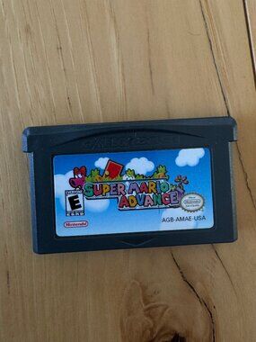 Super Mario Game Boy Advance Nintendo Video Game Cartridge